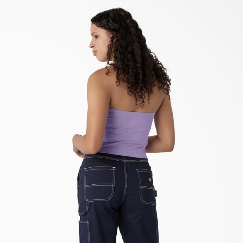 Dickies Knit Tube Top Violet Roz | THSI1203
