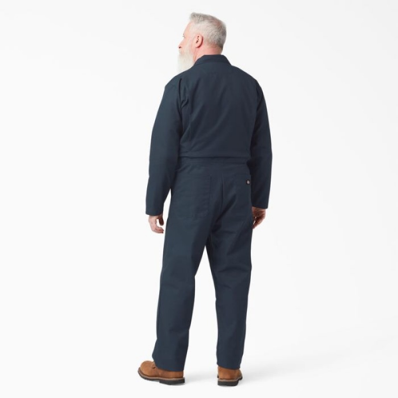 Dickies Long Sleeve Coveralls Bleumarin | DYZZ4580