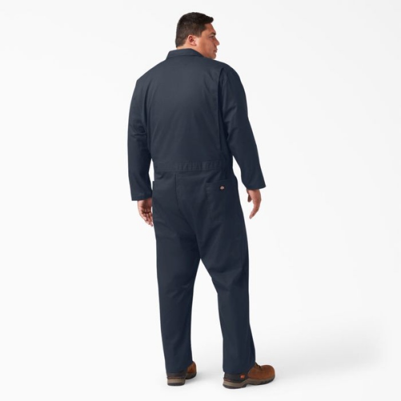 Dickies Long Sleeve Coveralls Bleumarin | DYZZ4580