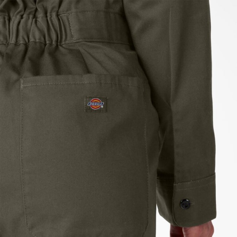 Dickies Long Sleeve Coveralls Verzi | PHLP9359