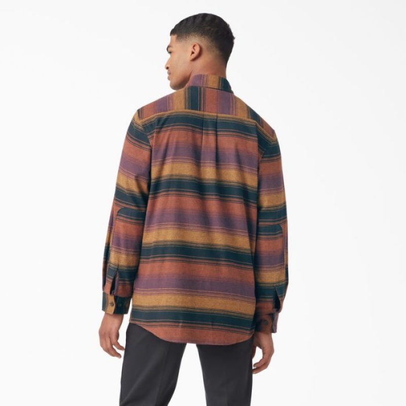 Dickies Long Sleeve Flannel Shirt Visinii | BWYX0567