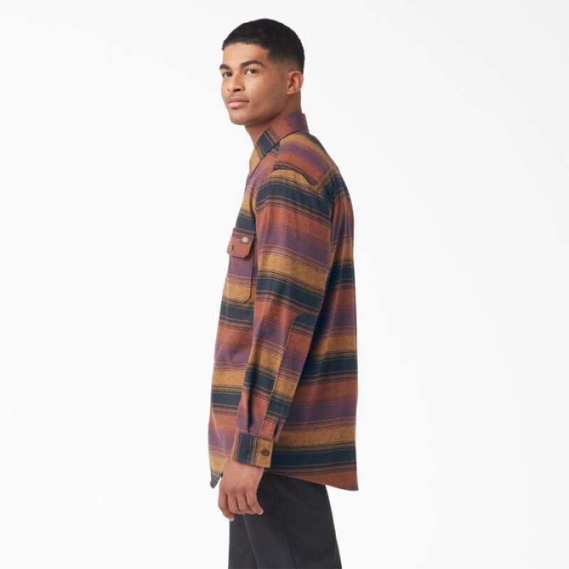 Dickies Long Sleeve Flannel Shirt Visinii | BWYX0567