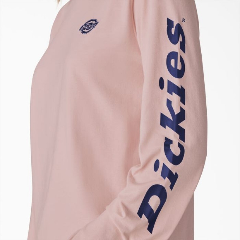 Dickies Long Sleeve Heavyweight Grafice T-Shirt Corai | OUTB0317