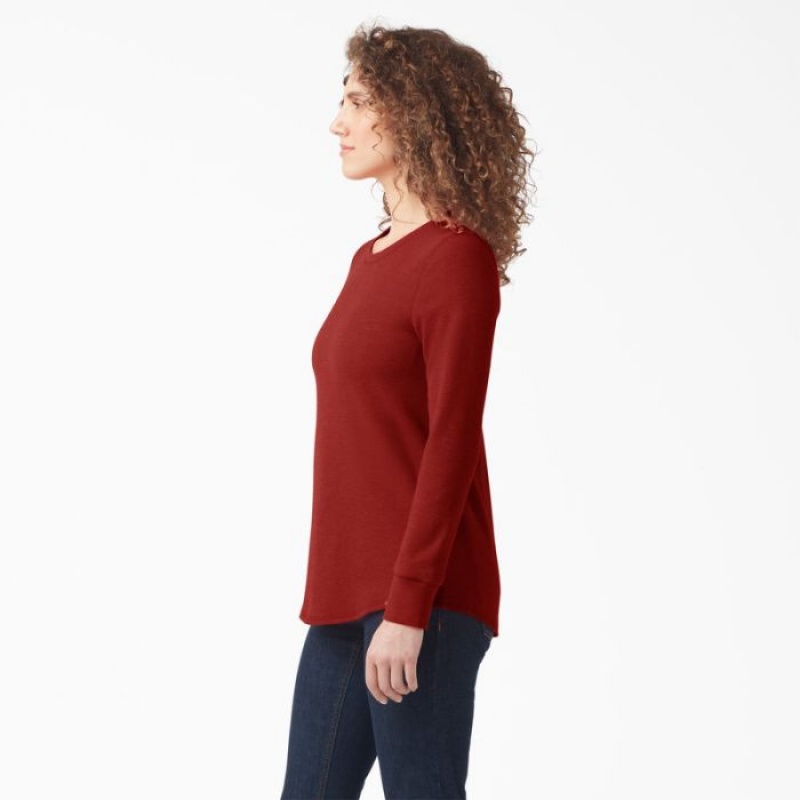 Dickies Long Sleeve Thermal Shirt Portocalii | JDHC5973