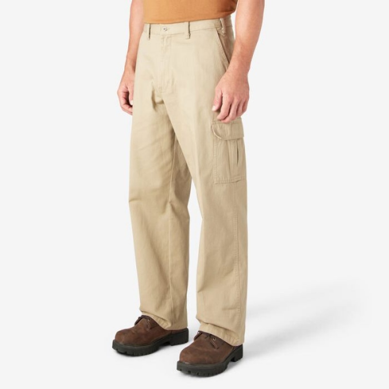 Dickies Loose Fit Cargo Pants Kaki | EWMC8850