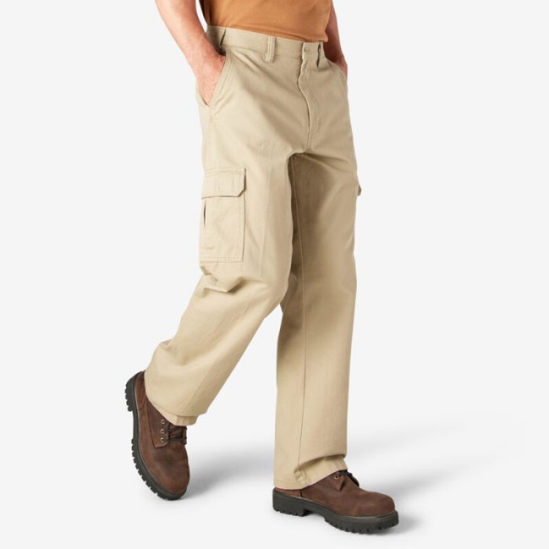 Dickies Loose Fit Cargo Pants Kaki | EWMC8850