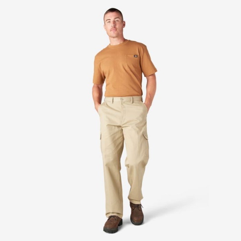 Dickies Loose Fit Cargo Pants Kaki | EWMC8850