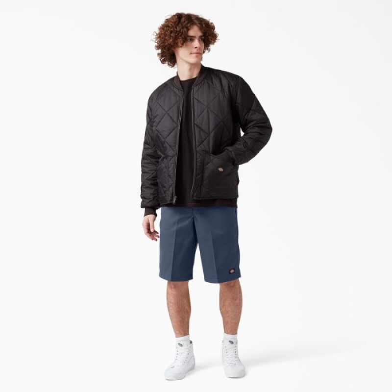 Dickies Loose Fit Plati Front Lucru Shorts, 13