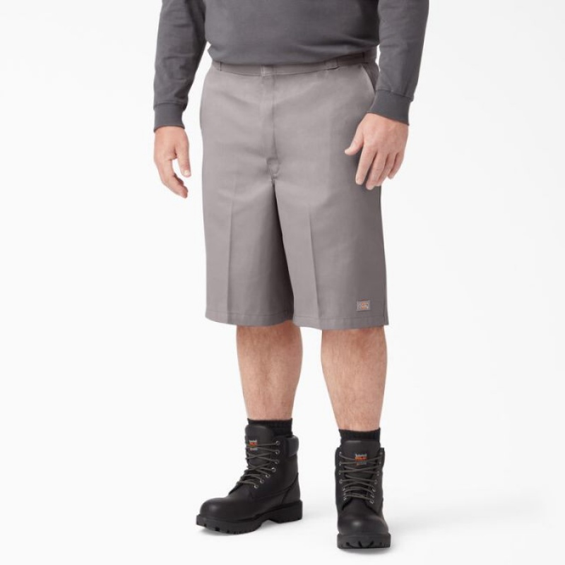 Dickies Loose Fit Plati Front Lucru Shorts, 13