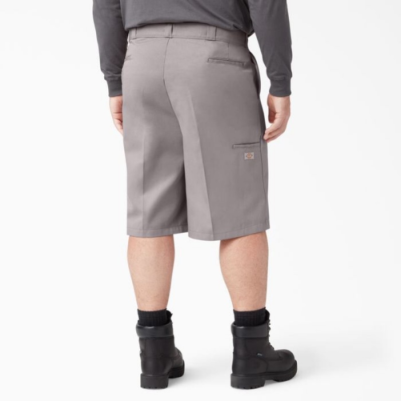 Dickies Loose Fit Plati Front Lucru Shorts, 13