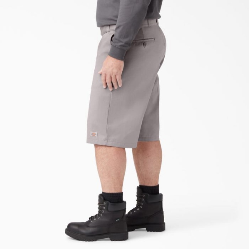 Dickies Loose Fit Plati Front Lucru Shorts, 13
