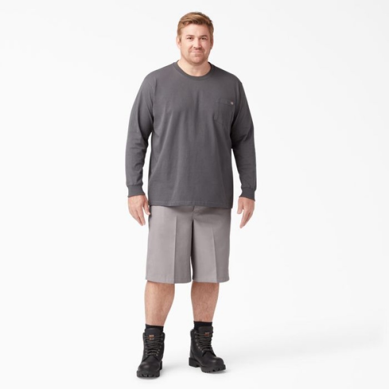 Dickies Loose Fit Plati Front Lucru Shorts, 13