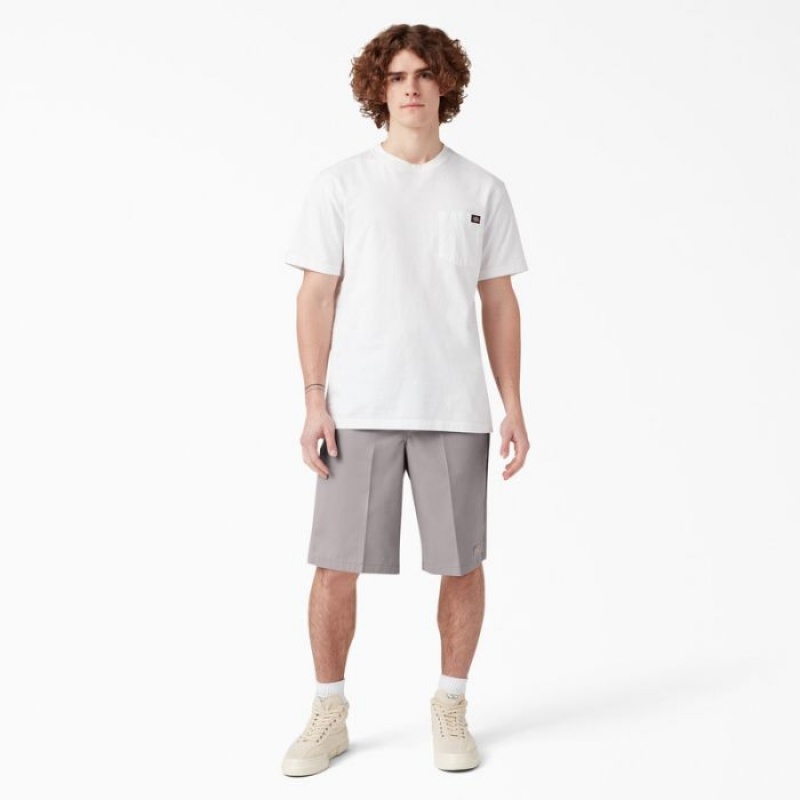 Dickies Loose Fit Plati Front Lucru Shorts, 13