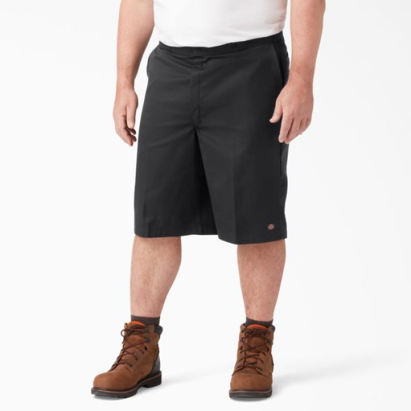 Dickies Loose Fit Plati Front Lucru Shorts, 13