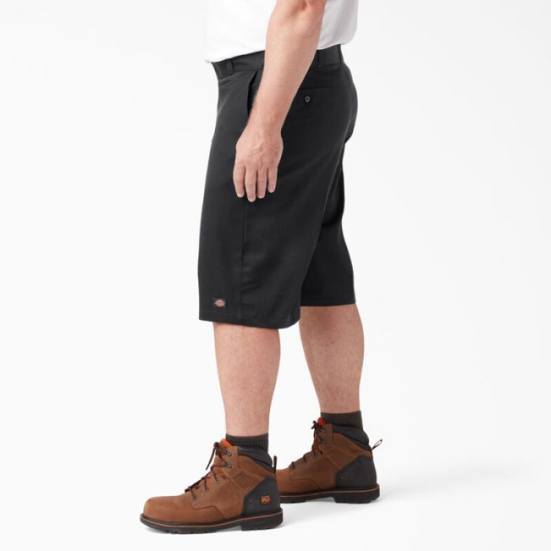 Dickies Loose Fit Plati Front Lucru Shorts, 13
