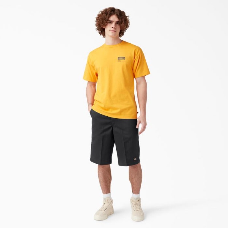 Dickies Loose Fit Plati Front Lucru Shorts, 13