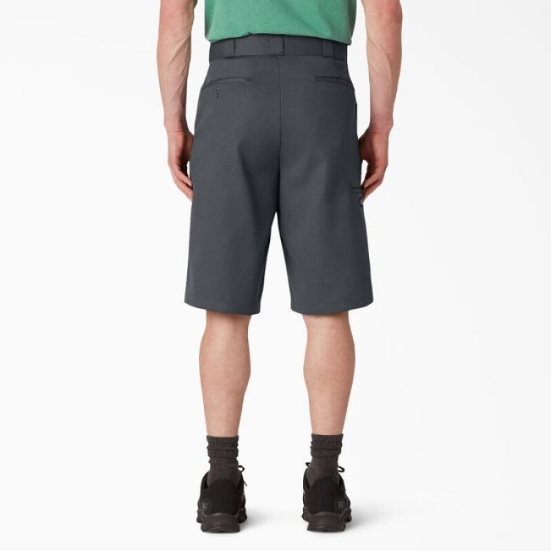 Dickies Loose Fit Plati Front Lucru Shorts, 13