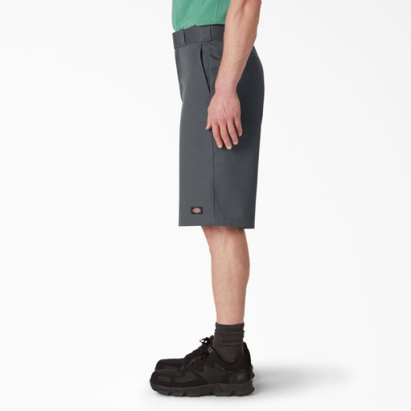 Dickies Loose Fit Plati Front Lucru Shorts, 13