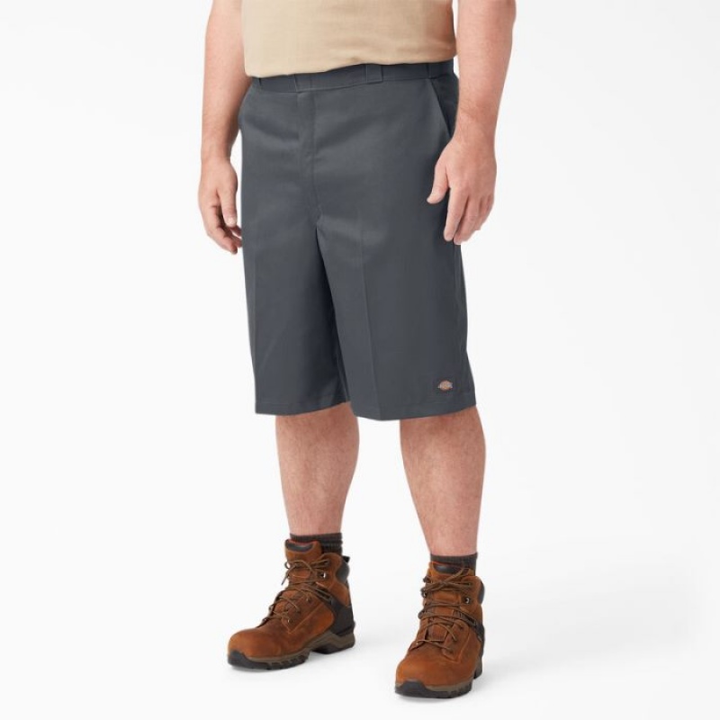 Dickies Loose Fit Plati Front Lucru Shorts, 13