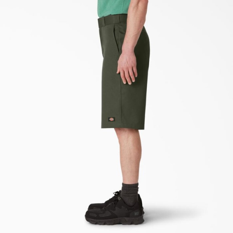 Dickies Loose Fit Plati Front Lucru Shorts, 13