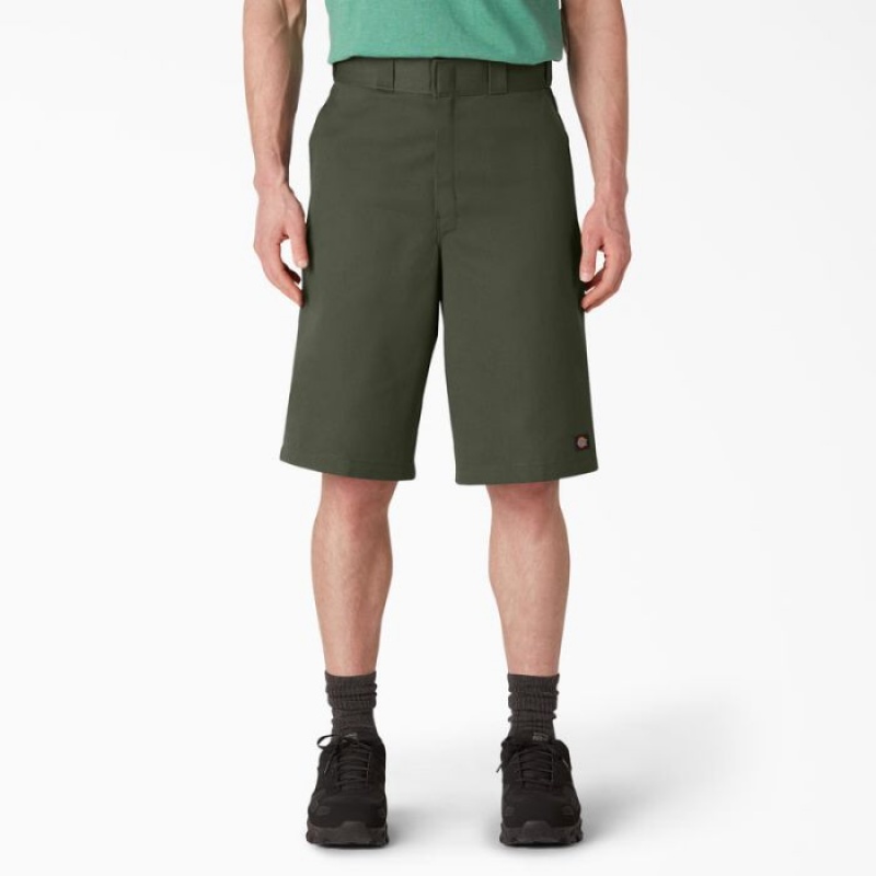 Dickies Loose Fit Plati Front Lucru Shorts, 13\