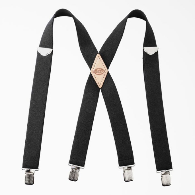 Dickies Lucru Suspenders Negrii | TOOR7763