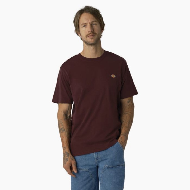 Dickies Mapleton Scurte Sleeve T-Shirt Visinii | EODL4684