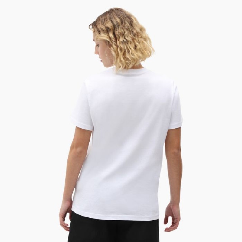 Dickies Mapleton T-Shirt Albi | WFDD2499
