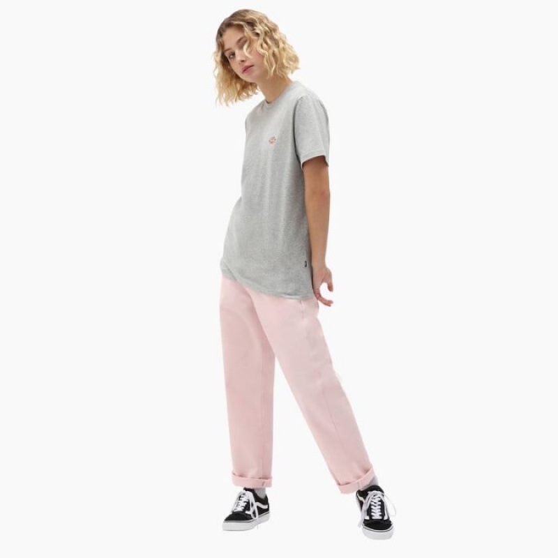 Dickies Mapleton T-Shirt Gri | DFPS2132