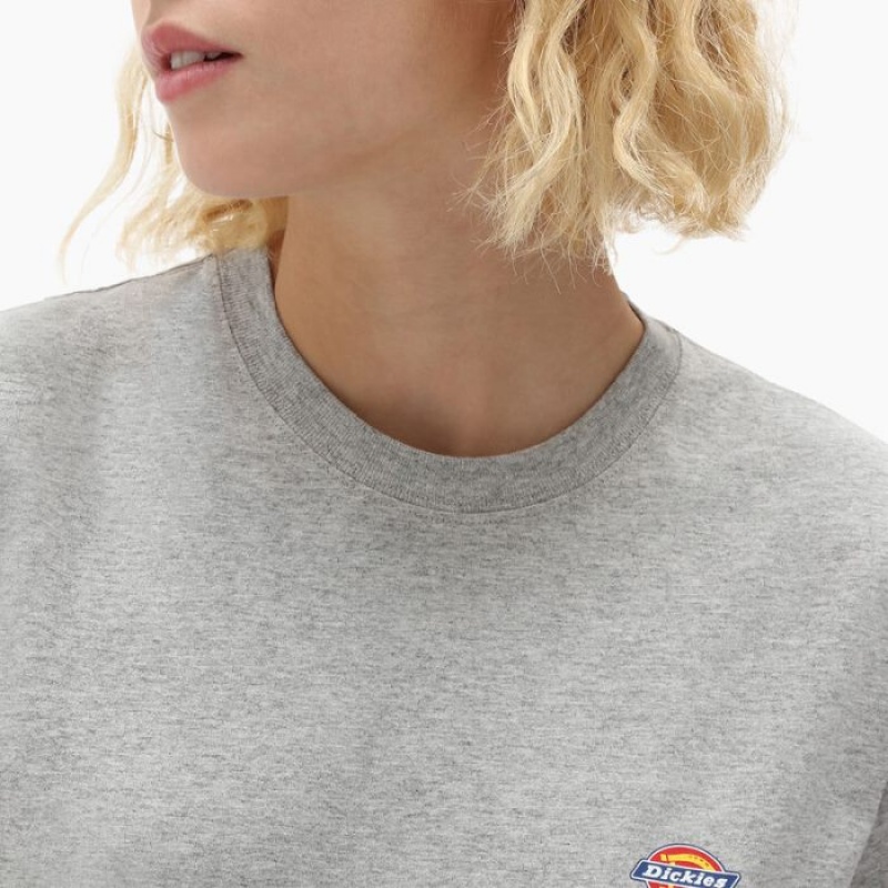 Dickies Mapleton T-Shirt Gri | DFPS2132