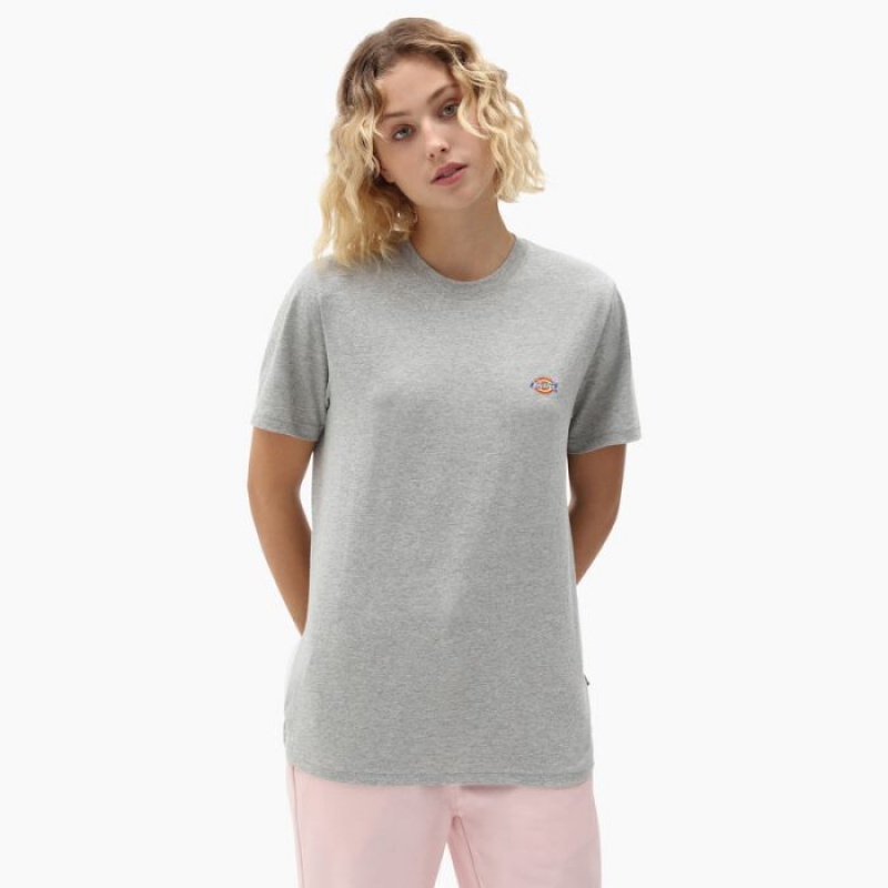 Dickies Mapleton T-Shirt Gri | DFPS2132