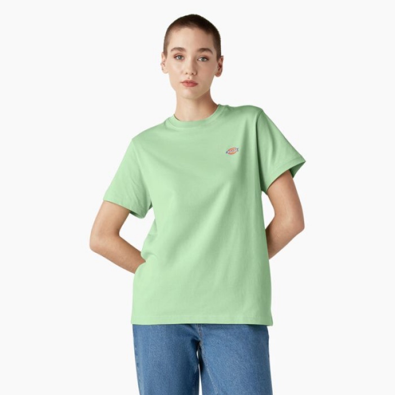 Dickies Mapleton T-Shirt Verzi | YEOI1776