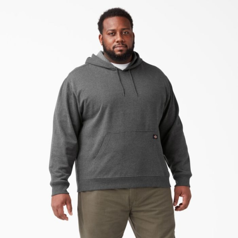 Dickies Midweight Fleece Hoodie Gri Inchis | YKVM7286