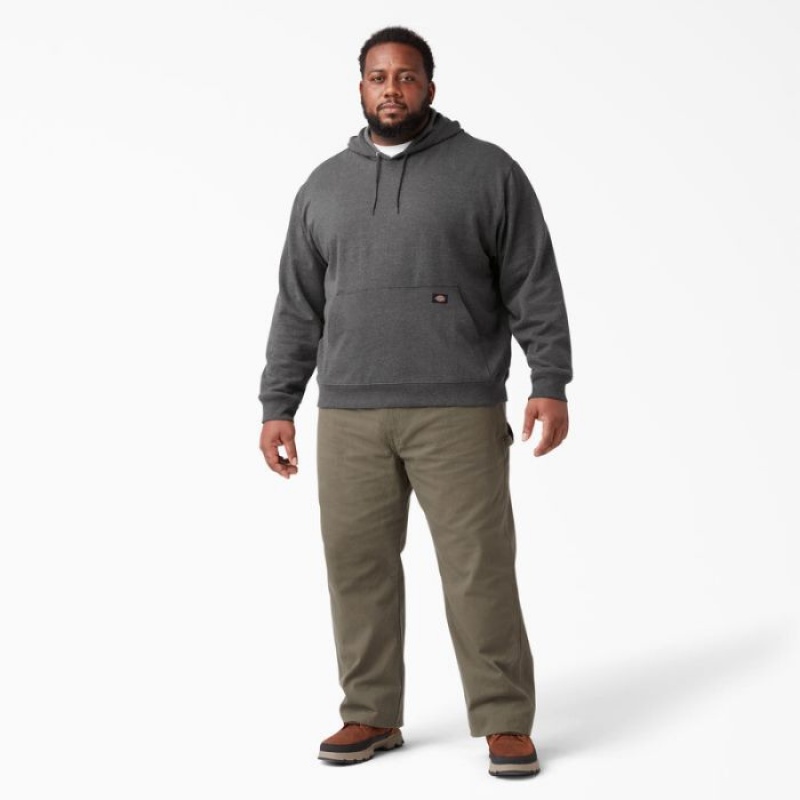 Dickies Midweight Fleece Hoodie Gri Inchis | YKVM7286