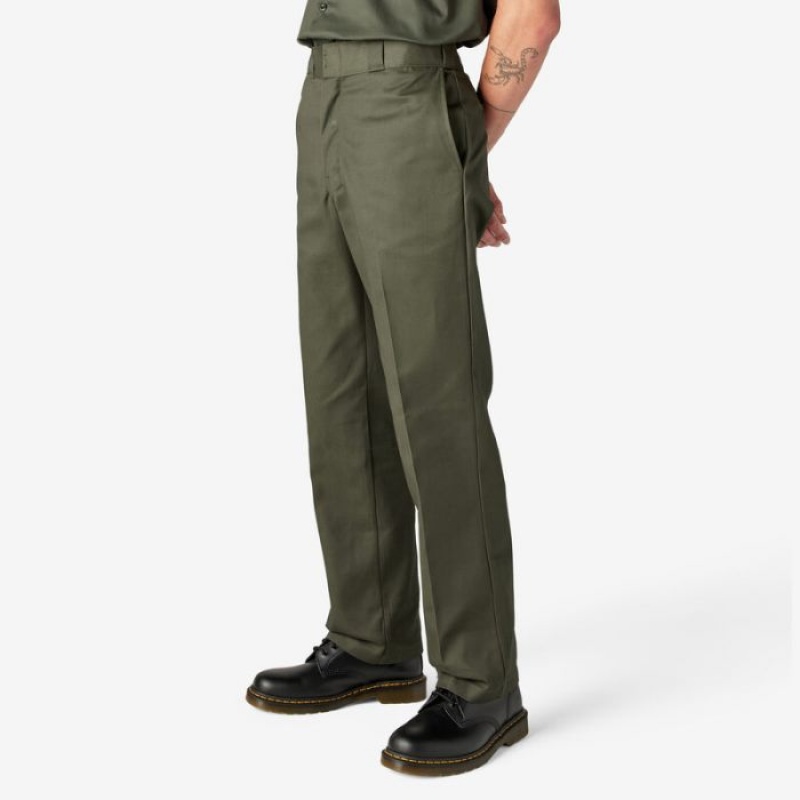 Dickies Original 874 Masline Verzi Verzi | PNFZ5624
