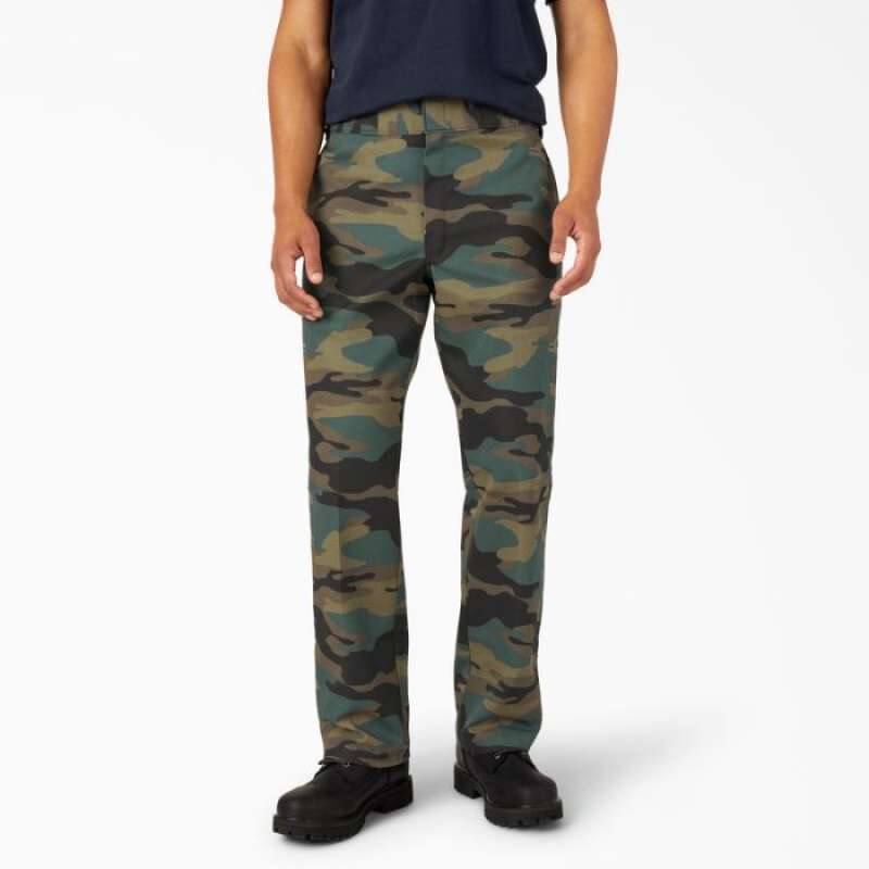 Dickies Original 874 Verzi Camuflaj | YMPQ7996