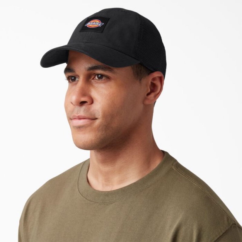 Dickies Panza Trucker Hat Negrii | RDZG5636