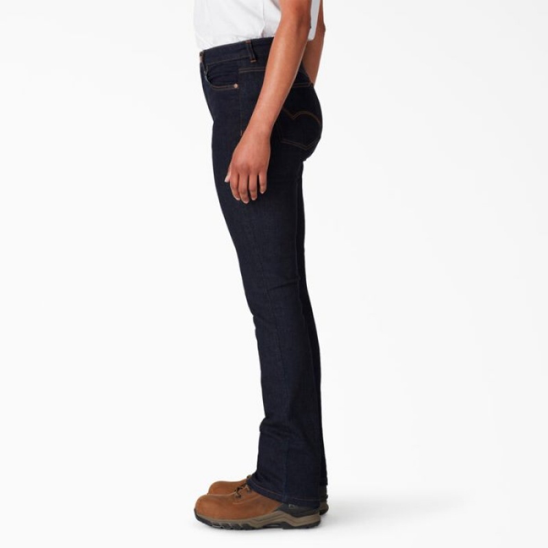 Dickies Perfect Shape High Talie Bootcut Jeans Regular | RUBO3691