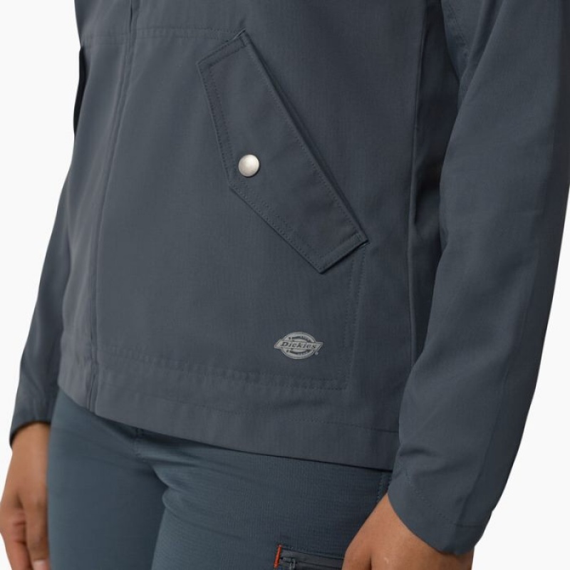 Dickies Performance Cu Glugă Jacket Albastri | QTWD9133