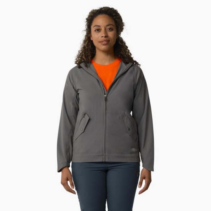 Dickies Performance Cu Glugă Jacket Gri Inchis | QIES9515