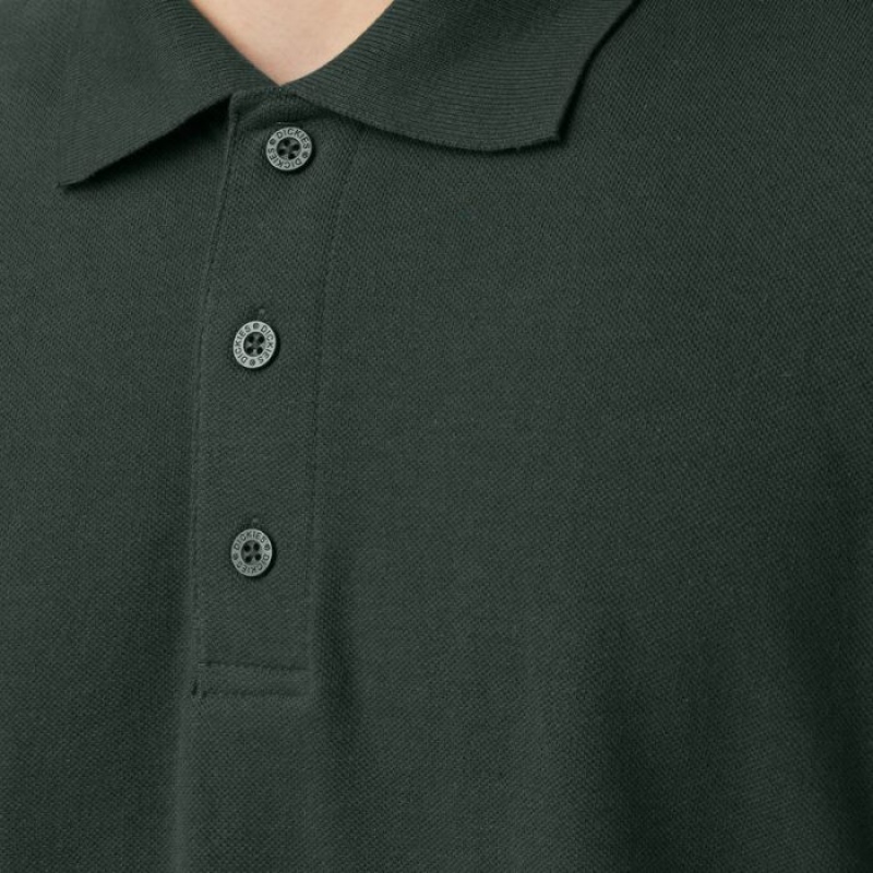 Dickies Piqué Scurte Sleeve Polo Verzi | GEIE7344