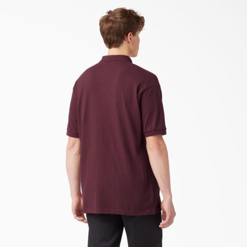 Dickies Piqué Scurte Sleeve Polo Visinii | KJFK9763
