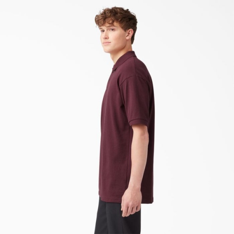 Dickies Piqué Scurte Sleeve Polo Visinii | KJFK9763