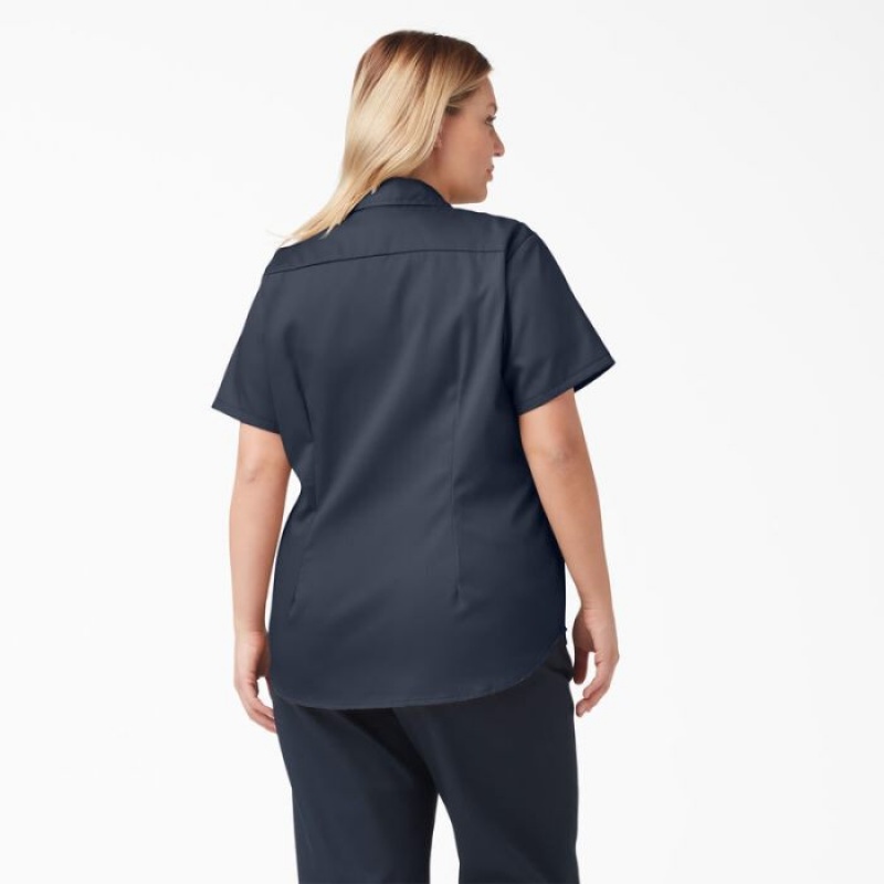 Dickies Plus 574 Original Lucru Shirt Bleumarin | DNXT2855