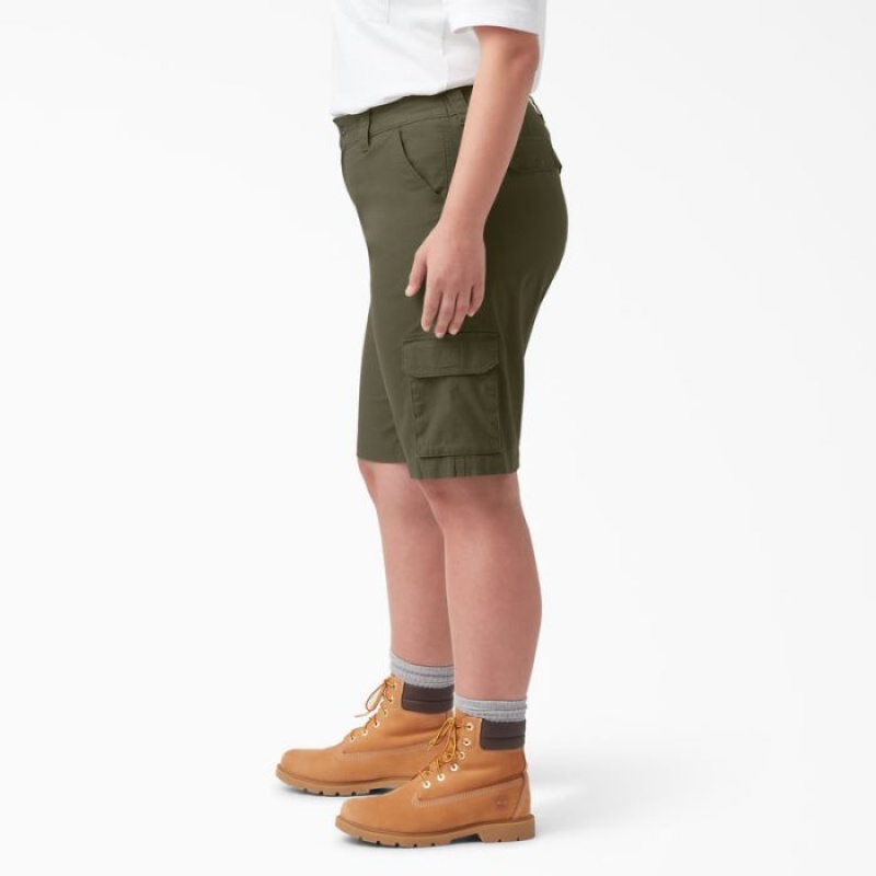 Dickies Plus FLEX Regular Fit Ripstop Cargo Shorts, 9