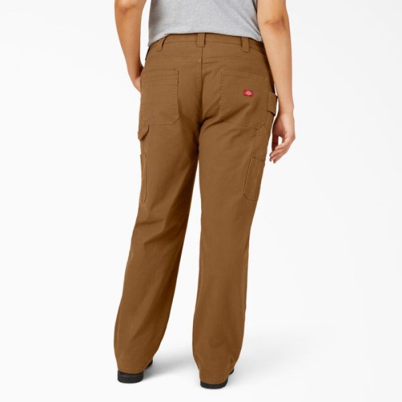 Dickies Plus FLEX Relaxed Drept Fit Duck Carpenter Pants Regular | SUEH6471