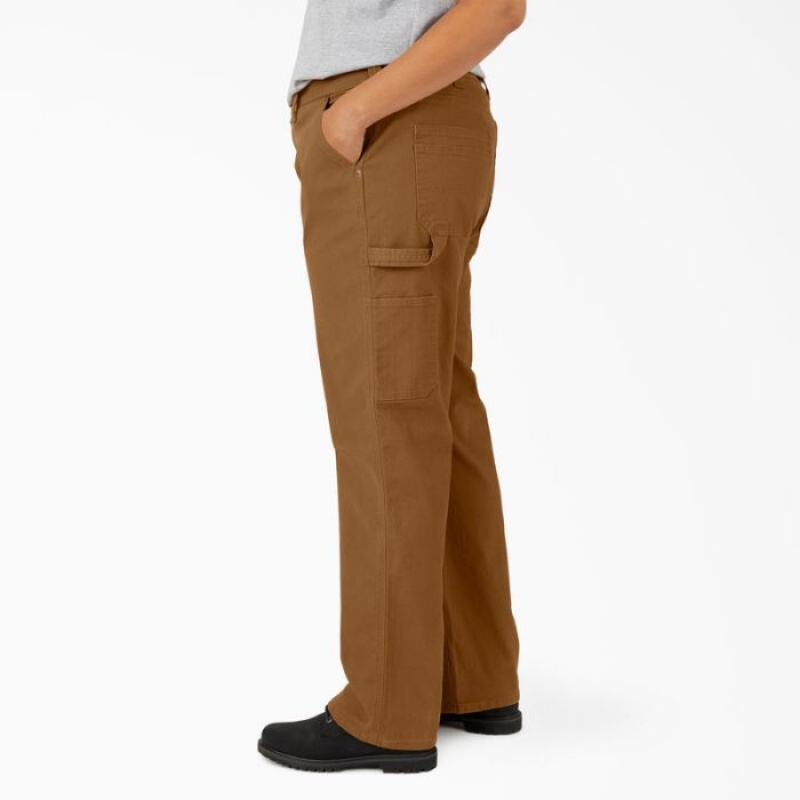 Dickies Plus FLEX Relaxed Drept Fit Duck Carpenter Pants Regular | SUEH6471