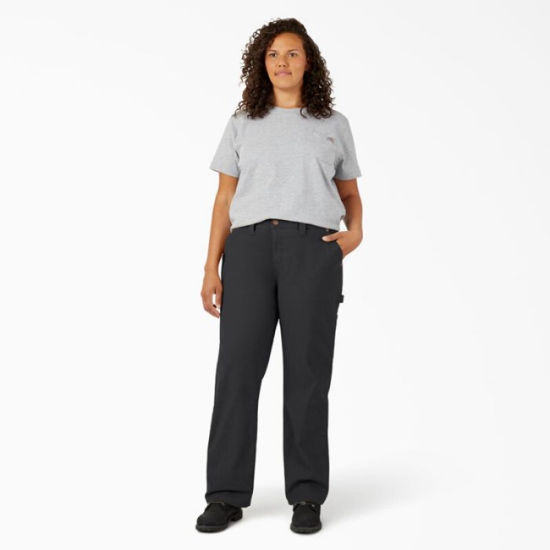 Dickies Plus FLEX Relaxed Drept Fit Duck Carpenter Pants Regular | BSRI3020