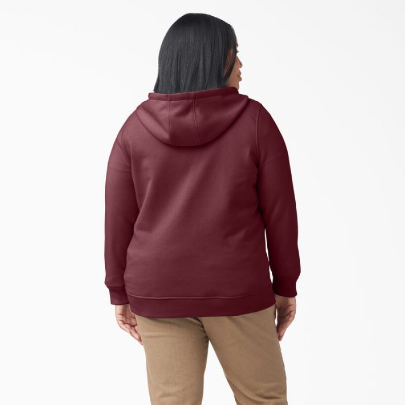 Dickies Plus Heavyweight Full-Zip Hoodie Visinii | IHFZ0233