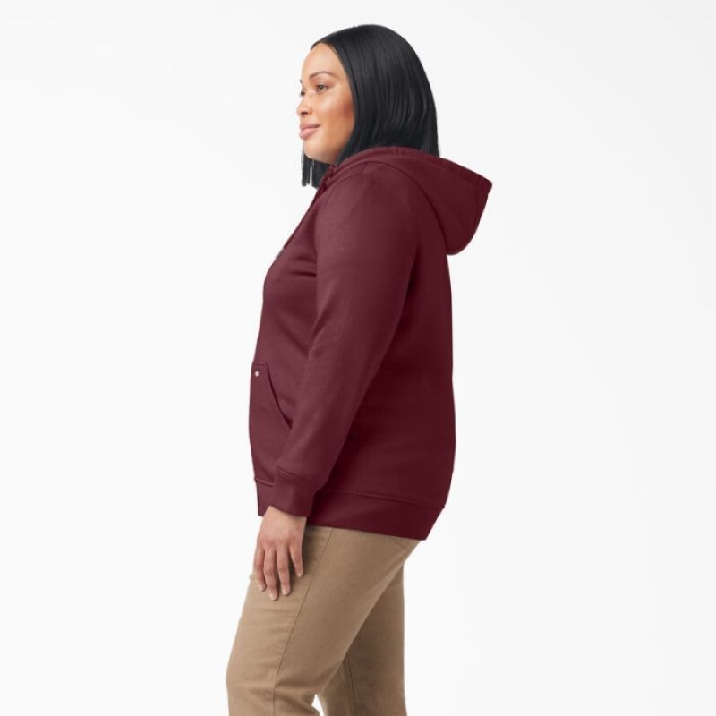 Dickies Plus Heavyweight Full-Zip Hoodie Visinii | IHFZ0233